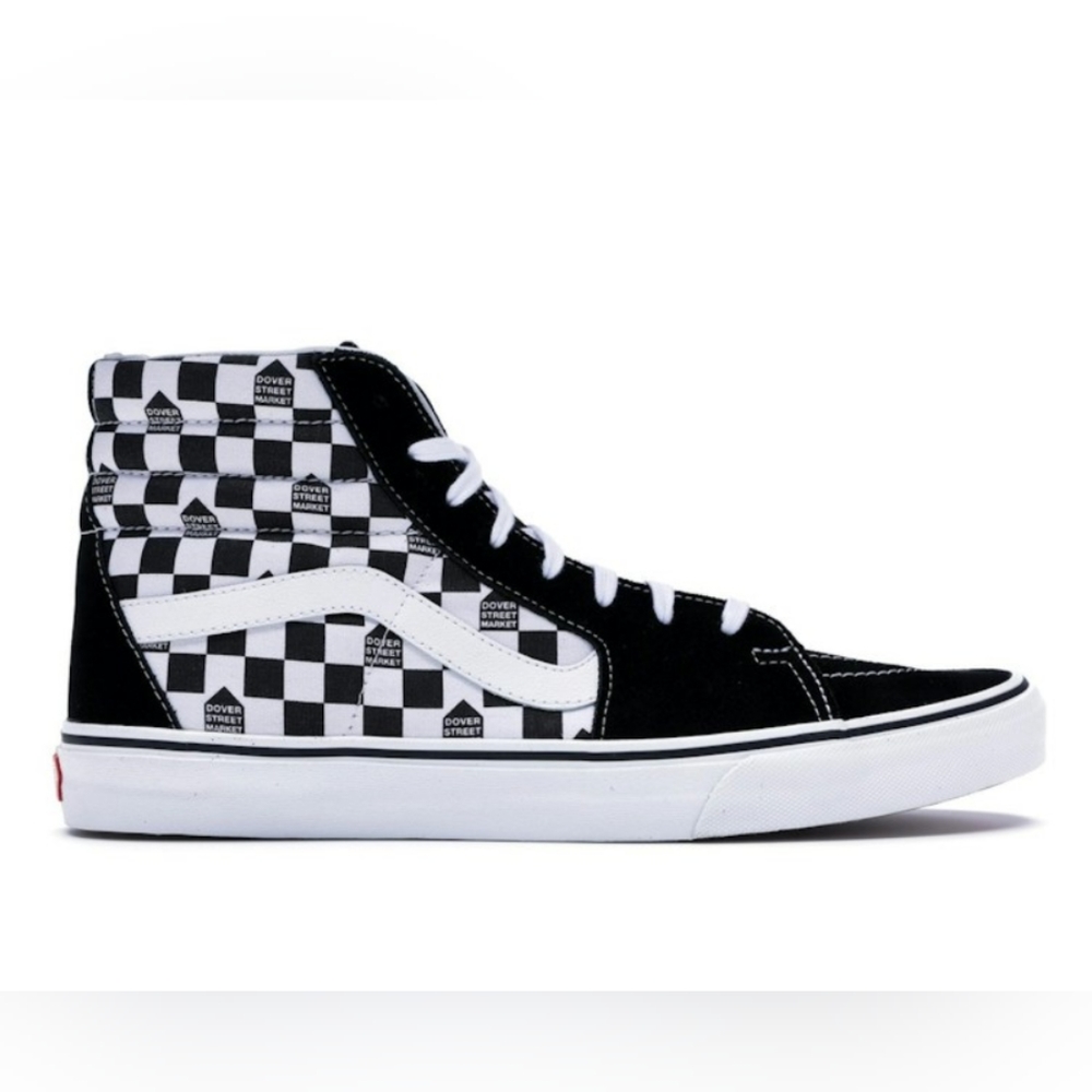 DSM X Vans Dover Street Market Checkerboard Ol Skool Hi 7 M 8.5 W NWT